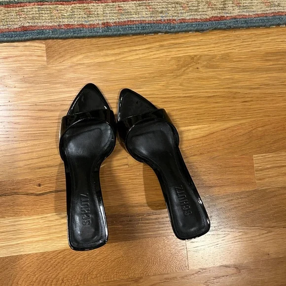 Schutz | ELODIE PATENT LEATHER SANDAL - Picture 6 of 9